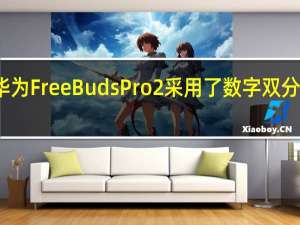 华为FreeBuds Pro 2采用了数字双分频技术