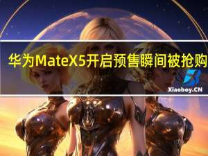 华为MateX5开启预售瞬间被抢购一空