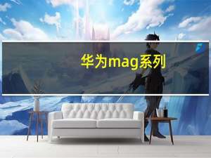 华为mag系列（华为magic2）
