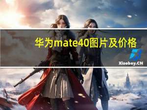华为mate40图片及价格(华为mate40报价及图片)