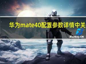 华为mate40配置参数详情中关村（华为mate40配置参数详情）