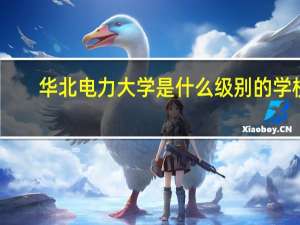 华北电力大学是什么级别的学校