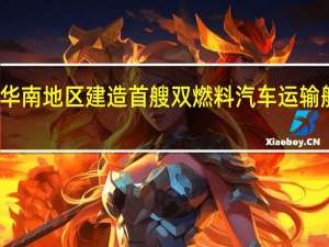 华南地区建造首艘双燃料汽车运输船交付