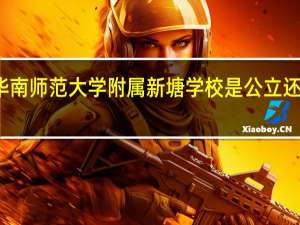 华南师范大学附属新塘学校是公立还是私立