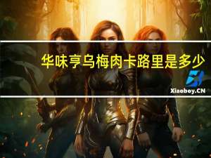 华味亨 乌梅肉卡路里是多少