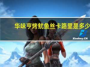 华味亨 烤鱿鱼丝卡路里是多少