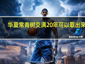 华夏常青树交满20年可以取出来吗