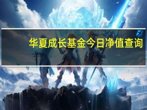 华夏成长基金今日净值查询（华夏成长基金投资范围包括什么）
