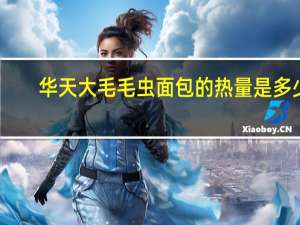 华天大毛毛虫面包的热量是多少