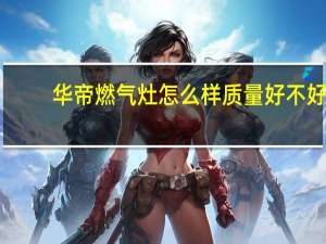 华帝燃气灶怎么样质量好不好（华帝燃气灶怎么样）