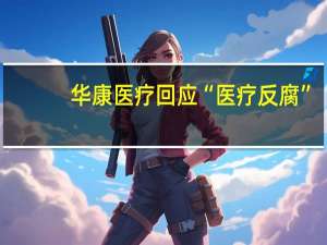 华康医疗回应“医疗反腐”：公司坚守合法合规稳健经营