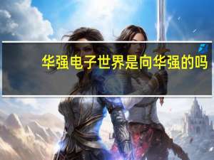 华强电子世界是向华强的吗