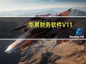 华易财务软件 V11.0 官方版（华易财务软件 V11.0 官方版功能简介）