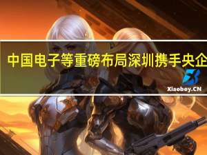 华润、中国电子等重磅布局深圳携手央企有何新动作？ 到底什么情况嘞