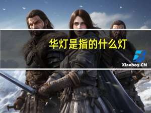 华灯是指的什么灯