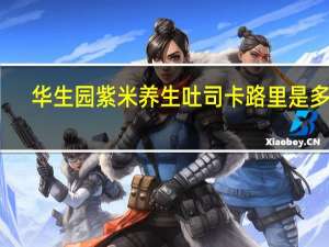 华生园 紫米养生吐司卡路里是多少