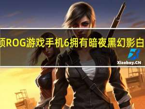 华硕ROG游戏手机6拥有暗夜黑幻影白两款配色