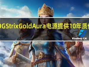 华硕ROGStrixGoldAura电源提供10年质保售价未公布