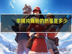 华精 纯藕粉的热量是多少