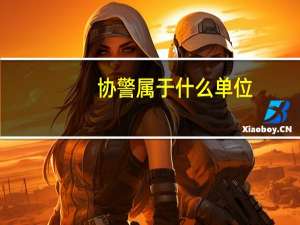 协警属于什么单位