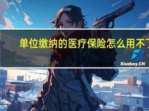 单位缴纳的医疗保险怎么用不了（单位缴纳的医疗保险怎么用）