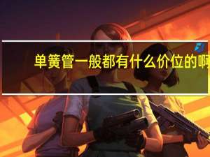 单簧管一般都有什么价位的啊