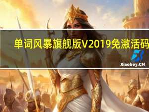 单词风暴旗舰版 V2019 免激活码版（单词风暴旗舰版 V2019 免激活码版功能简介）