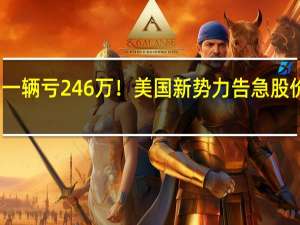 卖一辆亏246万！美国新势力告急 股价跌新低