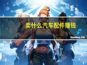 卖什么汽车配件赚钱
