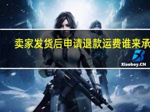 卖家发货后申请退款运费谁来承担（卖家发货提醒）