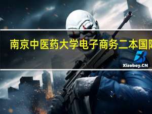南京中医药大学 电子商务 二本 国际班