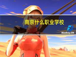 南京什么职业学校