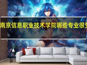 南京信息职业技术学院哪些专业很受欢迎