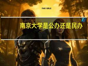 南京大学是公办还是民办