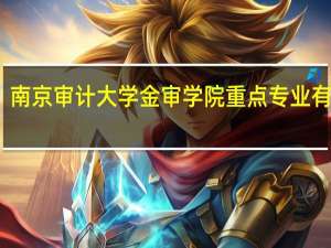 南京审计大学金审学院重点专业有哪些