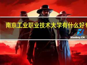 南京工业职业技术大学有什么好专业