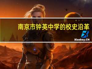 南京市钟英中学的校史沿革