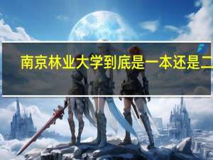 南京林业大学到底是一本还是二本