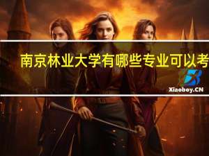 南京林业大学有哪些专业可以考研