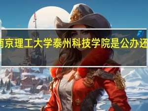 南京理工大学泰州科技学院是公办还是民办