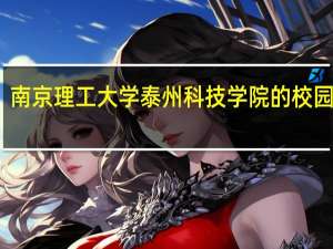 南京理工大学泰州科技学院的校园文化
