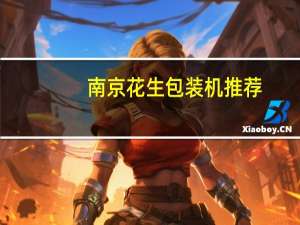 南京花生包装机推荐