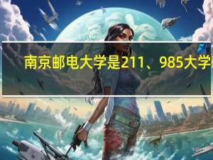 南京邮电大学是211、985大学吗