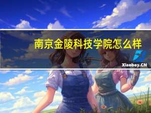 南京金陵科技学院怎么样