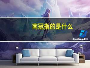 南冠指的是什么