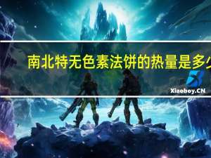 南北特 无色素法饼的热量是多少