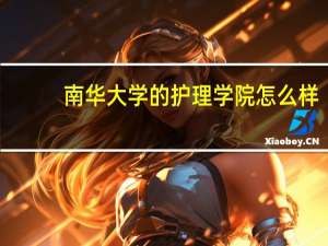 南华大学的护理学院怎么样