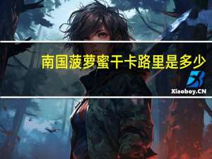 南国菠萝蜜干卡路里是多少