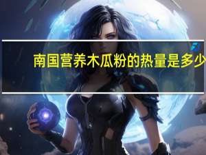 南国 营养木瓜粉的热量是多少