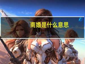 南婚是什么意思